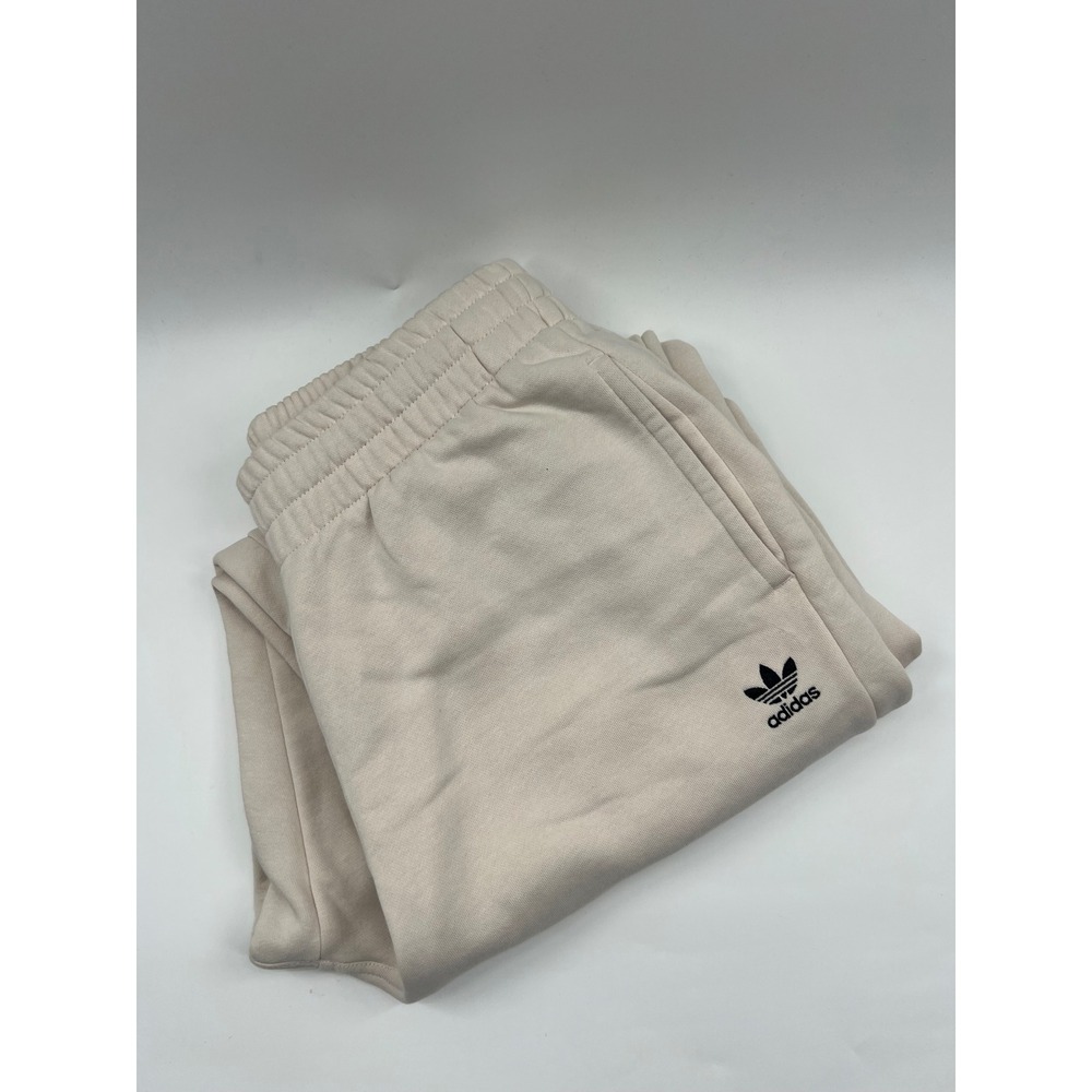 Adidas Originals Adicolor Essentials Fleece Joggers Beige Trefoil Sweatpants